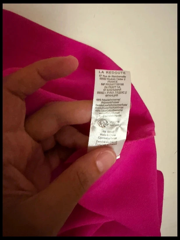 Taille 38 – Blouse fuchsia Soft Grey – photo 6